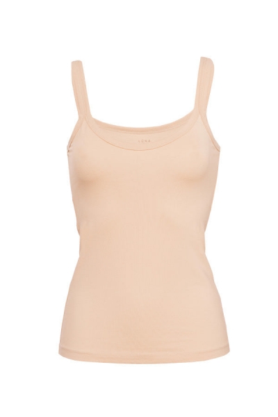 Бавовняна майка на тонких бретелях L009 Reina