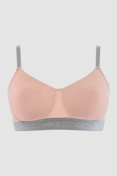 Бавовняний бюстгальтер без кісточок SLZ23301034/034S powder8