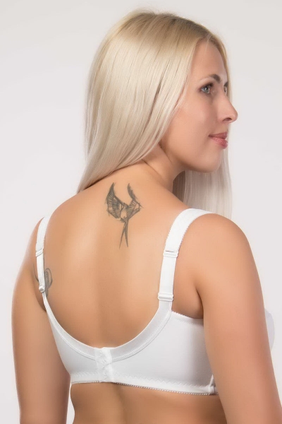 Бавовняний бюстгальтер мінімайзер без кісточок 14088