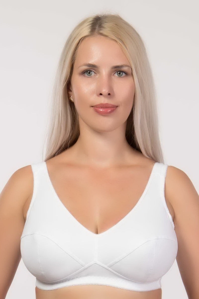 Бавовняний бюстгальтер мінімайзер без кісточок 14084