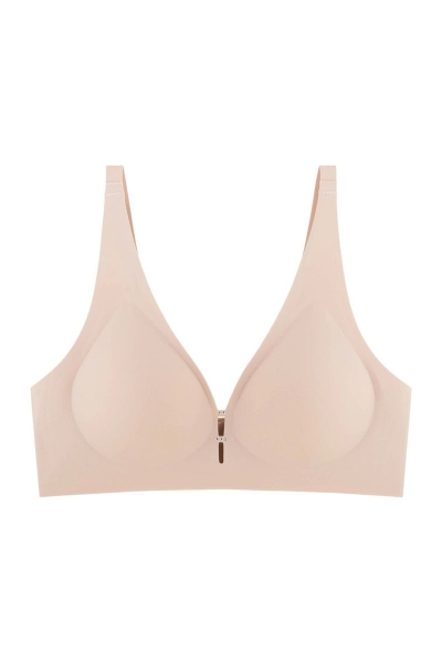 Безшовний бра-топ з мікрофібри 7083-074 beige6