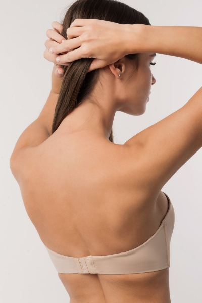 Бюстгальтер балконет без кісточок L1523A Caramela beige2