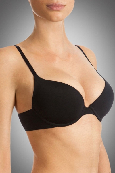 Формований гладкий бюстгальтер push-up 9443 T-shirt black10