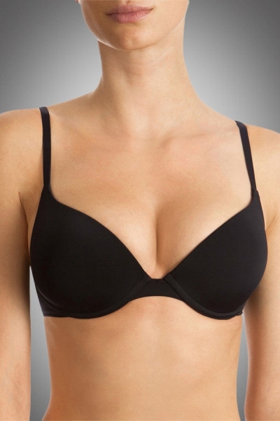 Формований гладкий бюстгальтер push-up 9443 T-shirt black6