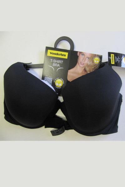 Формований гладкий бюстгальтер push-up 9443 T-shirt black12