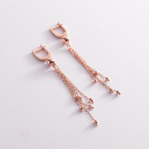 Золоті сережки купити Oniks