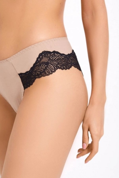 Комплект белья с кружевом 2202-052/2202-24 beige