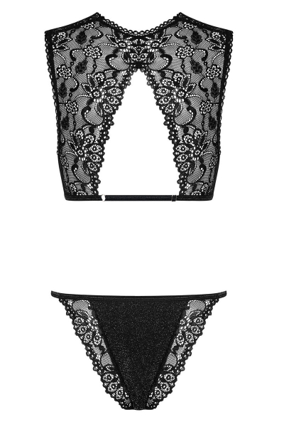 Эротический комплект с вышивкой Elisetta
