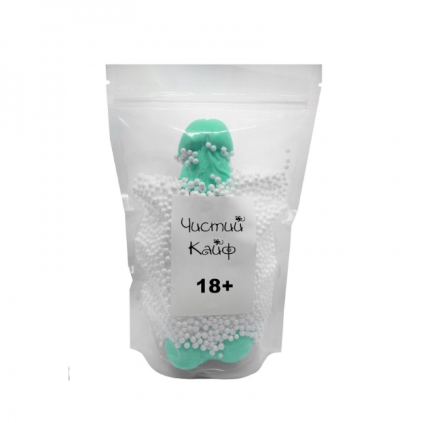 Крафтове мило-член з присоскою Чистий Кайф Turquoise size XL натуральне Крафтове мило-член з присоскою Чистий Кайф Turquoise size XL натуральне