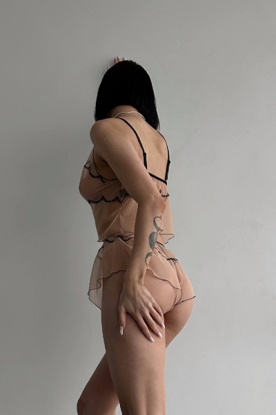 Прозорий топ із мікросітки 80206503 Game