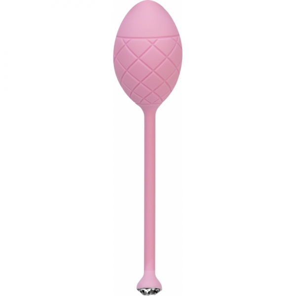 Розкішні вагінальні кульки PILLOW TALK - Frisky Pink з кристалом, діаметр 3,2см, вага 49-75гр Розкішні вагінальні кульки PILLOW TALK - Frisky Pink з кристалом, діаметр 3,2см, вага 49-75гр