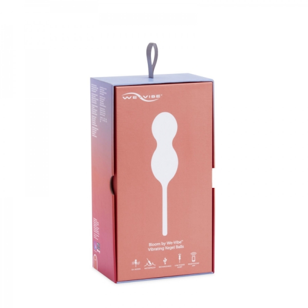 Смарт вагінальні кульки з вібрацією We-Vibe Bloom, діаметр 3,3 см, маса 45, 65, 80 г Смарт вагінальні кульки з вібрацією We-Vibe Bloom, діаметр 3,3 см, маса 45, 65, 80 г