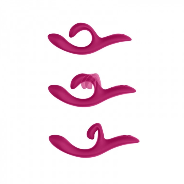 Смарт вібратор-кролик We-Vibe Nova Fuchsia, ергономічний, регульований кут нахилу ствола Смарт вібратор-кролик We-Vibe Nova Fuchsia, ергономічний, регульований кут нахилу ствола