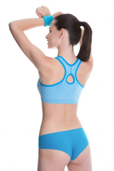 Спортивний топ-бра без кісточок Sport Skip bra blue2