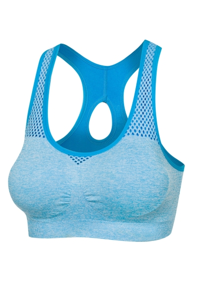 Спортивний топ-бра без кісточок Sport Skip bra blue4