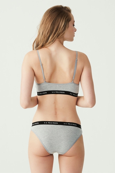 Трикотажный комплект белья 65004 gray