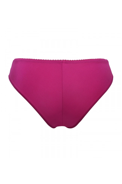 Трусики бразилиана с вышивкой Aurora C511 fuksia