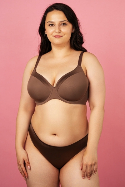 Трусики слип из микрофибры SLZ24202321 dark brown