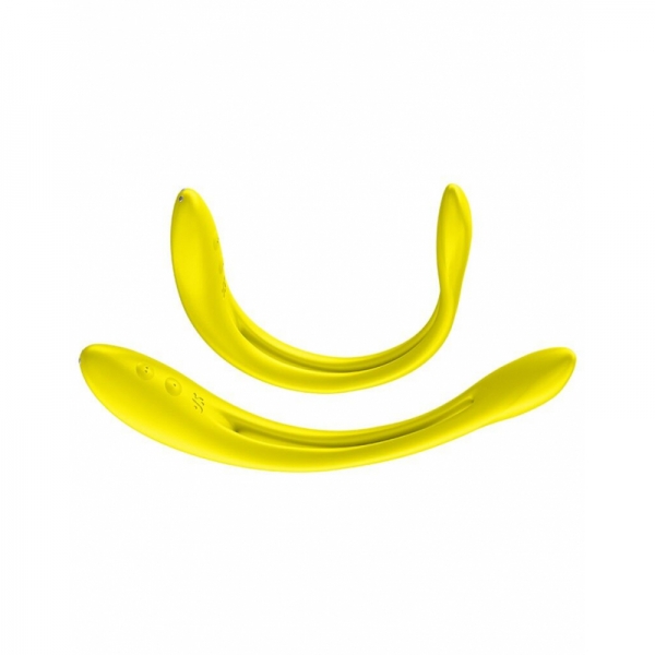 Універсальний гнучкий вібратор для пар Satisfyer Elastic Game, жовтий Універсальний гнучкий вібратор для пар Satisfyer Elastic Game, жовтий