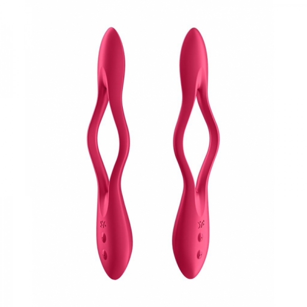 Універсальний гнучкий вібратор для пар Satisfyer Elastic Joy, червоний