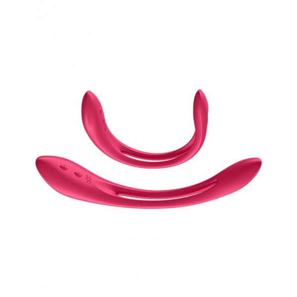 Універсальний гнучкий вібратор для пар Satisfyer Elastic Joy, червоний