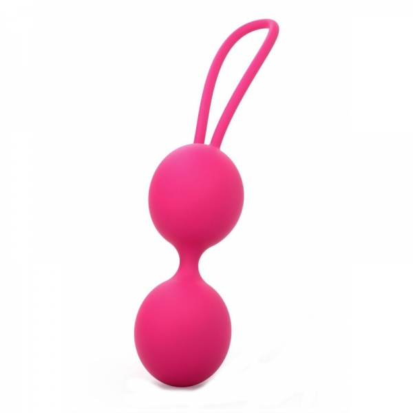 Вагінальні кульки Dorcel Dual Balls Magenta, діаметр 3,6см, вага 55гр Вагінальні кульки Dorcel Dual Balls Magenta, діаметр 3,6см, вага 55гр