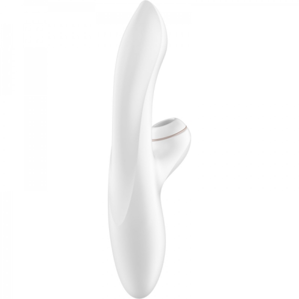 Вакуумний вібратор-кролик Satisfyer Pro Plus G-Spot Rabbit, перший кролик з вакуумом і вібрацією Вакуумний вібратор-кролик Satisfyer Pro Plus G-Spot Rabbit, перший кролик з вакуумом і вібрацією