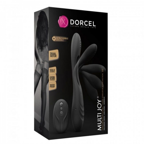 Вібратор для пар Dorcel MULTI JOY з пультом ДУ