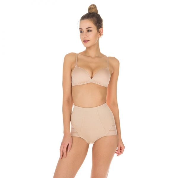 Высокие утягивающие слипы D00IV Control Modern beige