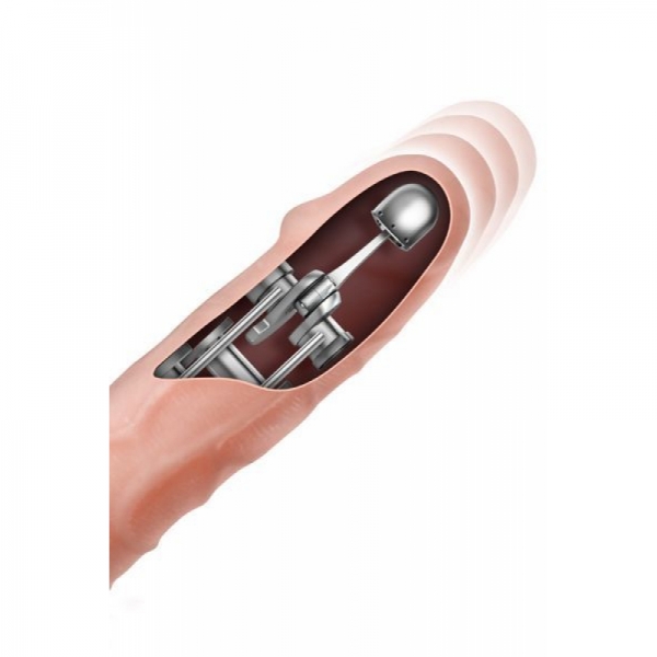 Фалоімітатор-пульсатор з вібрацією Real Body - Magic Ram, діаметр 4 см, рух вперед-назад Фалоімітатор-пульсатор з вібрацією Real Body - Magic Ram, діаметр 4 см, рух вперед-назад