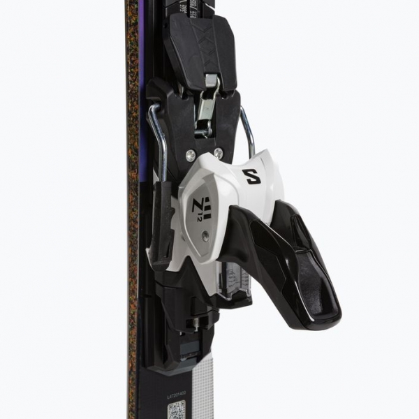 Гірські лижі Salomon Addikt Pro + Z12 GW білий/чорний/безпечно-жовтий 5