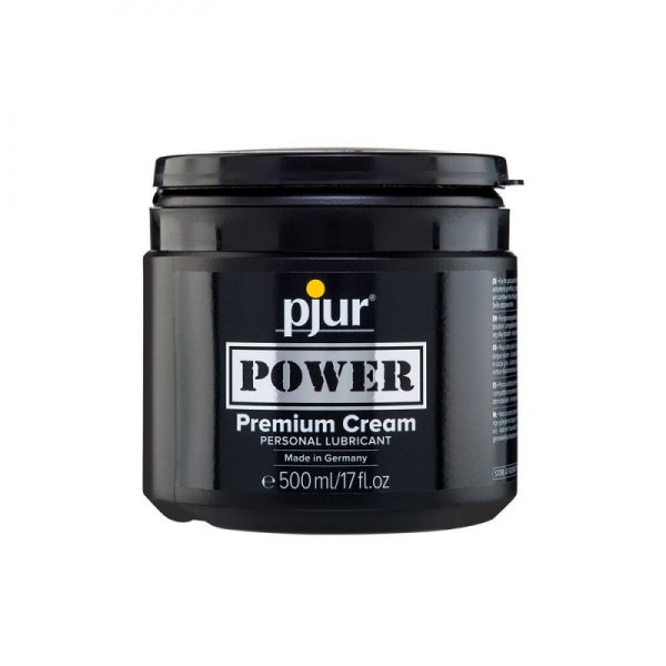 Густий лубрикант для фістингу і анального сексу Pjur POWER Premium Cream 500 мл на гібридній основі Густий лубрикант для фістингу і анального сексу Pjur POWER Premium Cream 500 мл на гібридній основі
