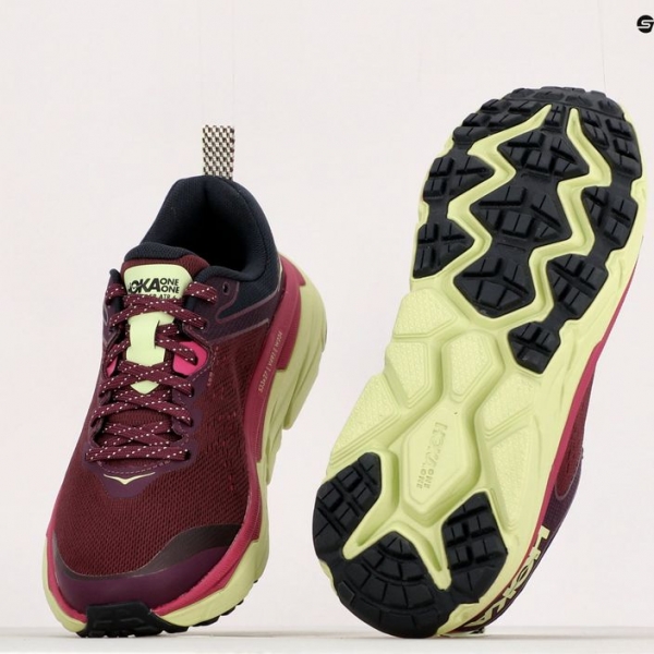 Кросівки для бігу жіночі HOKA Challenger ATR 6 бордові 1106512-GWBT 10