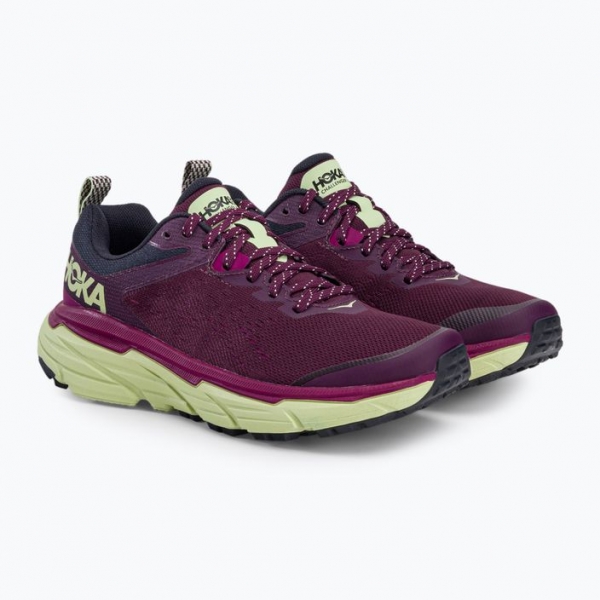 Кросівки для бігу жіночі HOKA Challenger ATR 6 бордові 1106512-GWBT 3