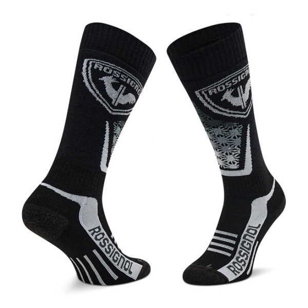 Rossignol Лижні шкарпетки Rossignol W Wool & Silk RLKWX11 Black 200