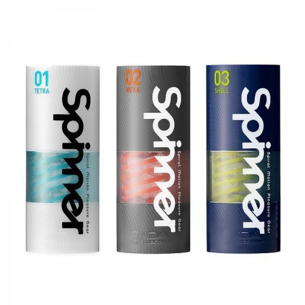 Мастурбатор Tenga Spinner 03 Shell з пружною стимулюючою спіраллю всередині, сильна стимуляція Мастурбатор Tenga Spinner 03 Shell з пружною стимулюючою спіраллю всередині, сильна стимуляція