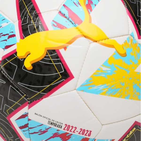 Puma М'яч Puma Orbita LaLiga 1 Ms 838670 01 Puma White/Beetroot Purple