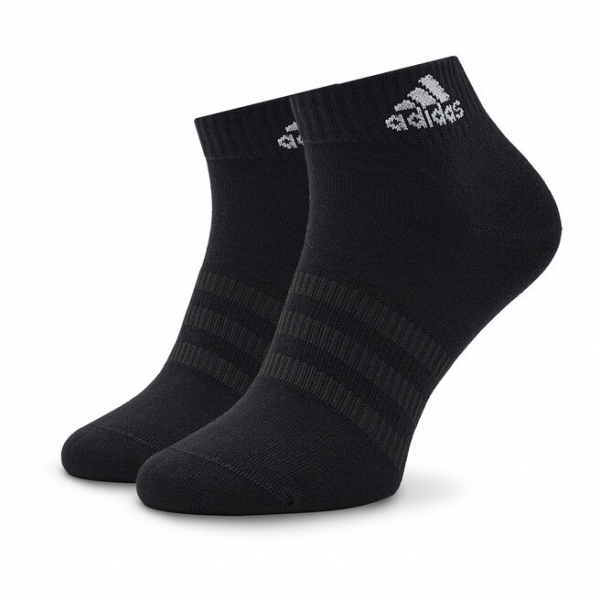 adidas Набір 3 пар низьких шкарпеток unisex adidas Thin and Light Ankle Socks 3 Pairs IC1282 black/white