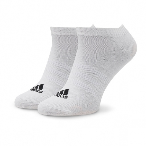 adidas Набір 3 пар низьких шкарпеток unisex adidas Thin And Light HT3469 White/Black