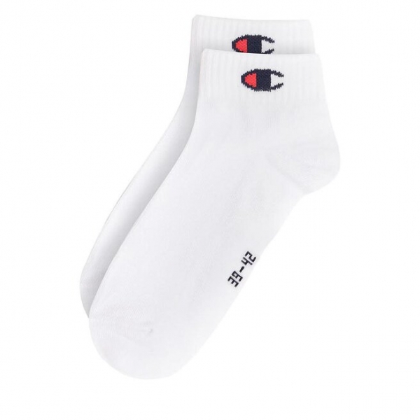 Champion Набір 3 пар низьких шкарпеток unisex Champion U20099-WW001 (39-42) Білий