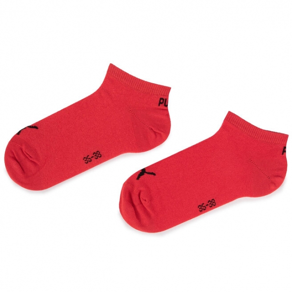 Puma Набір 3 пар низьких шкарпеток unisex Puma 261080001 Black/Red 232