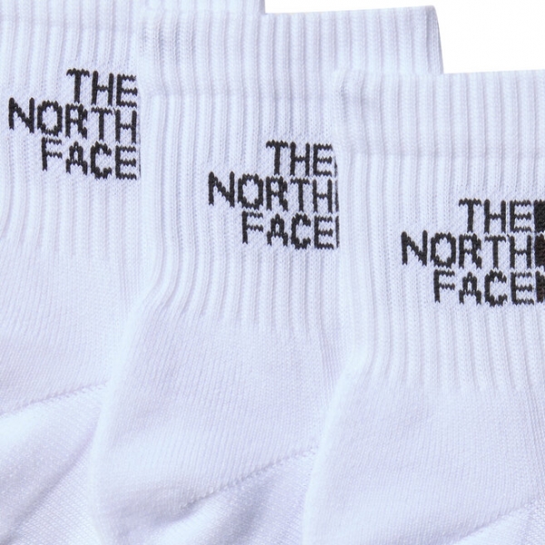 The North Face Набір 3 пар високих чоловічих шкарпеток The North Face NF0A882GFN41 Tnf White