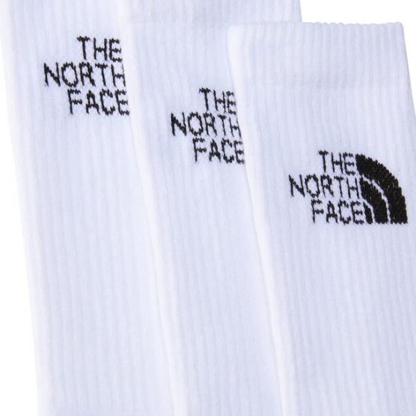 The North Face Набір 3 пар високих чоловічих шкарпеток The North Face NF0A882HFN41 Tnf White