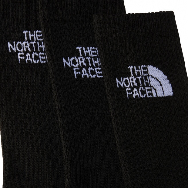 The North Face Набір 3 пар високих чоловічих шкарпеток The North Face NF0A882HJK31 Tnd Black