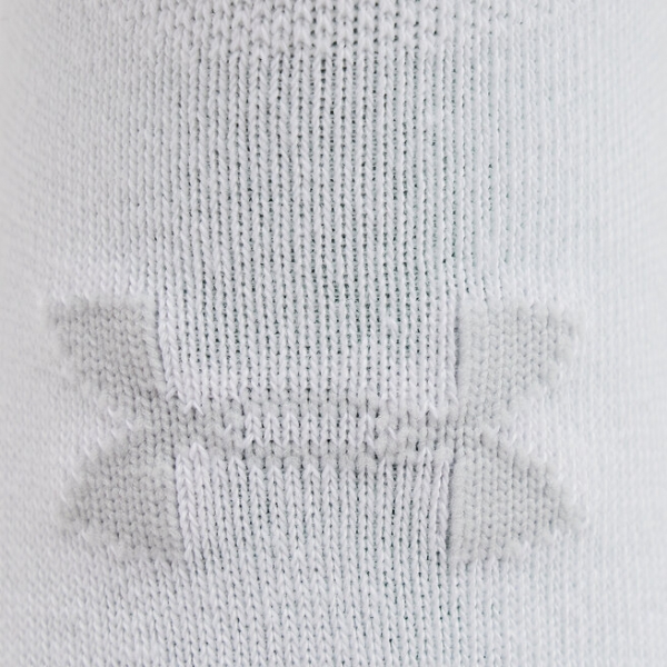 Under Armour Набір 6 пар шкарпеток до щиколотки unisex Under Armour Ua Essential No Show 6Pk 1382611-100 White/White/Halo Gray