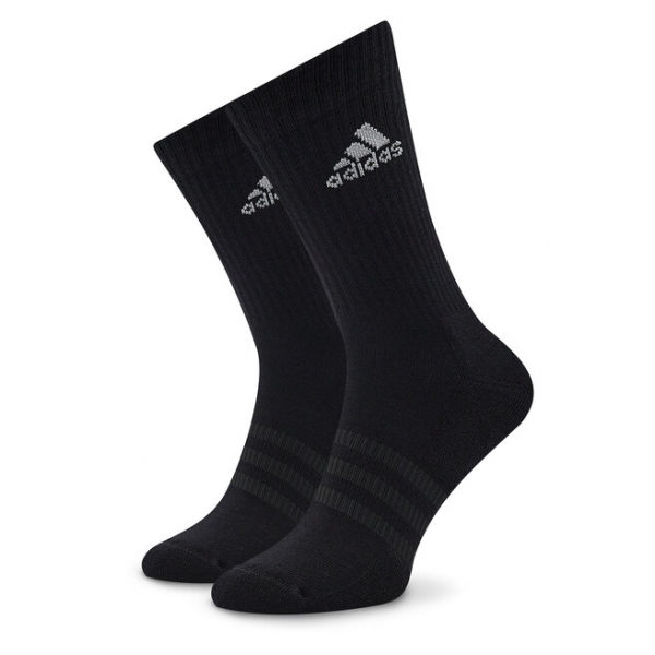adidas Набір 6 високих шкарпеток unisex adidas Cushioned IC1316 Black/White