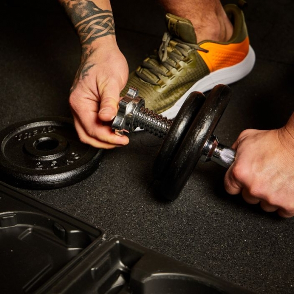 Набір гантелей TREXO 20 кг DK20 17