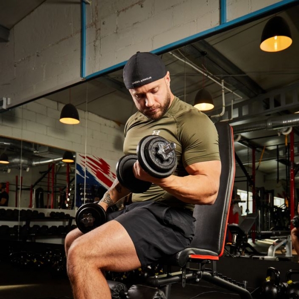 Набір гантелей TREXO 20 кг DK20 15