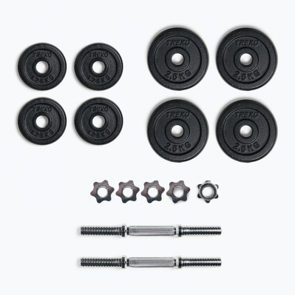 Набір гантелей TREXO 20 кг DK20 5