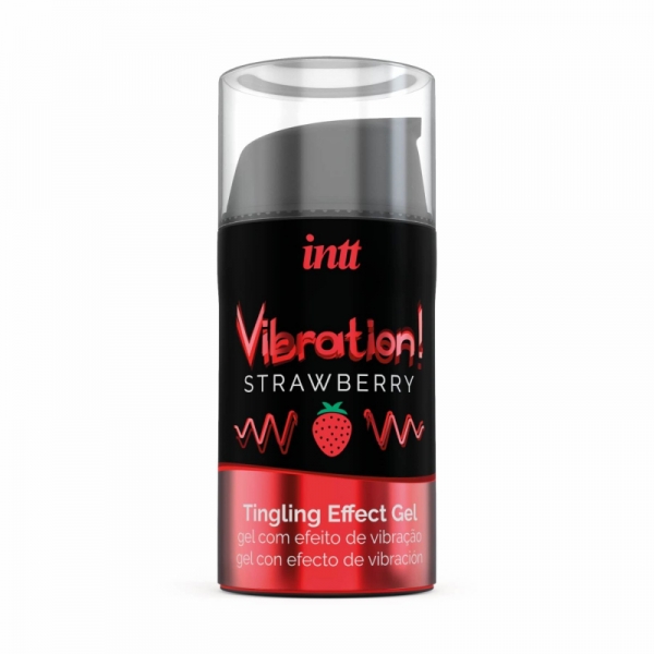 Рідкий вібратор Intt Vibration Strawberry (Полуниця) (15 мл), їстівний, зігріваючий ефект Рідкий вібратор Intt Vibration Strawberry (Полуниця) (15 мл), їстівний, зігріваючий ефект